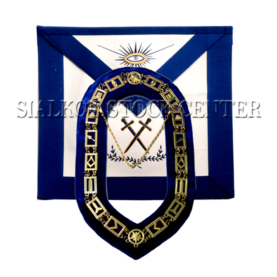 Blue Lodge Officer Apron And Chain Collar